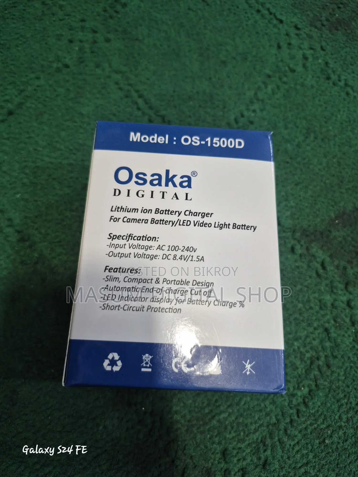 OSAKA LED BATTERY CHARGER