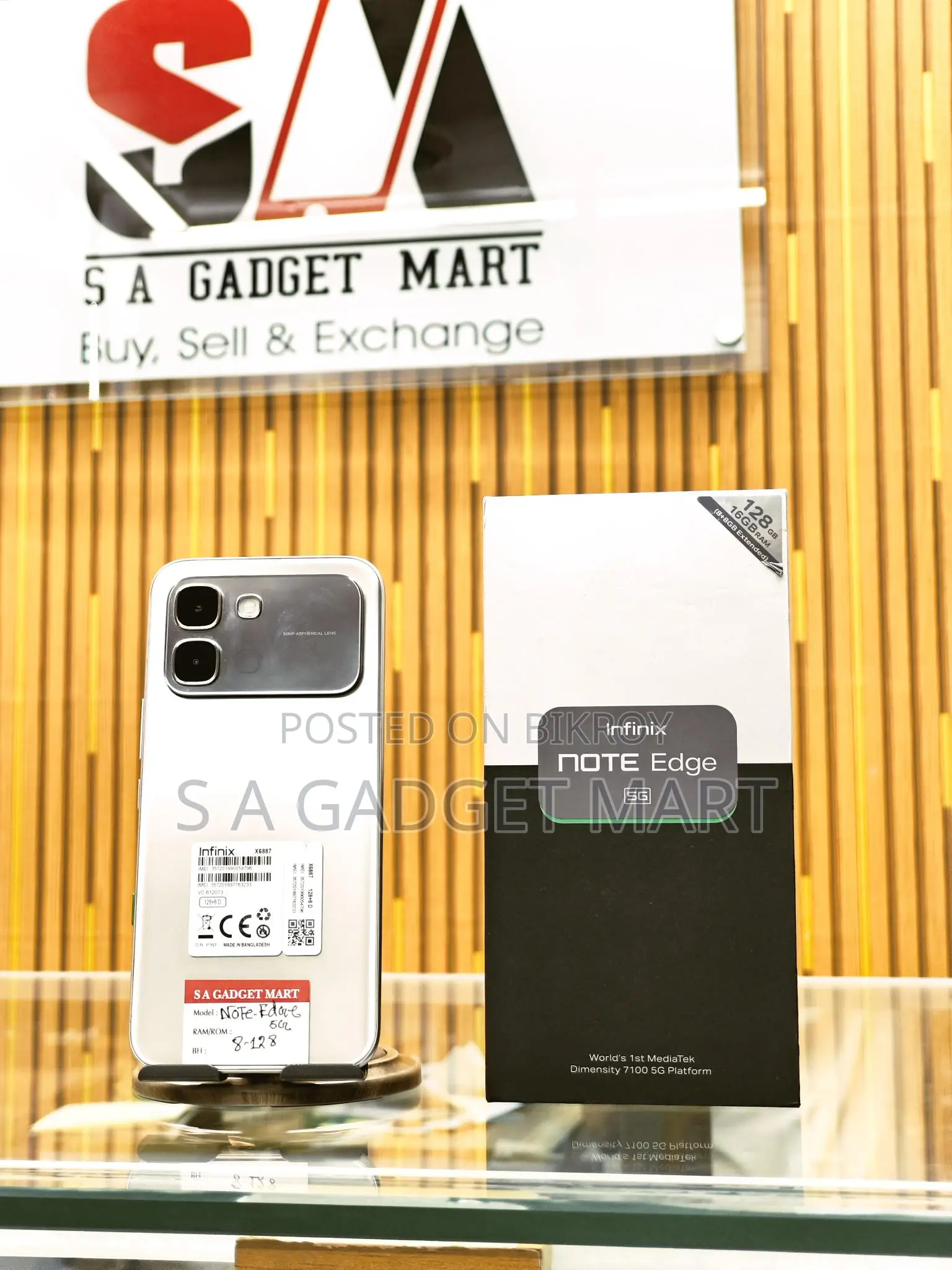 Infinix Note Edge 5G (Used)