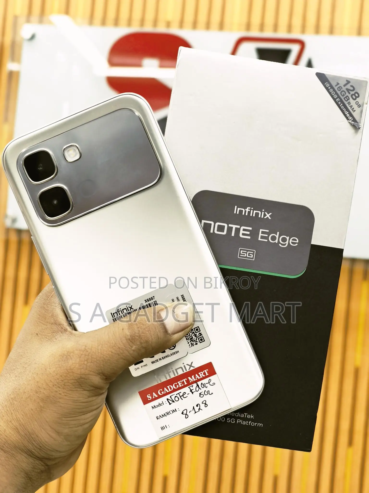 Infinix Note Edge 5G (Used)