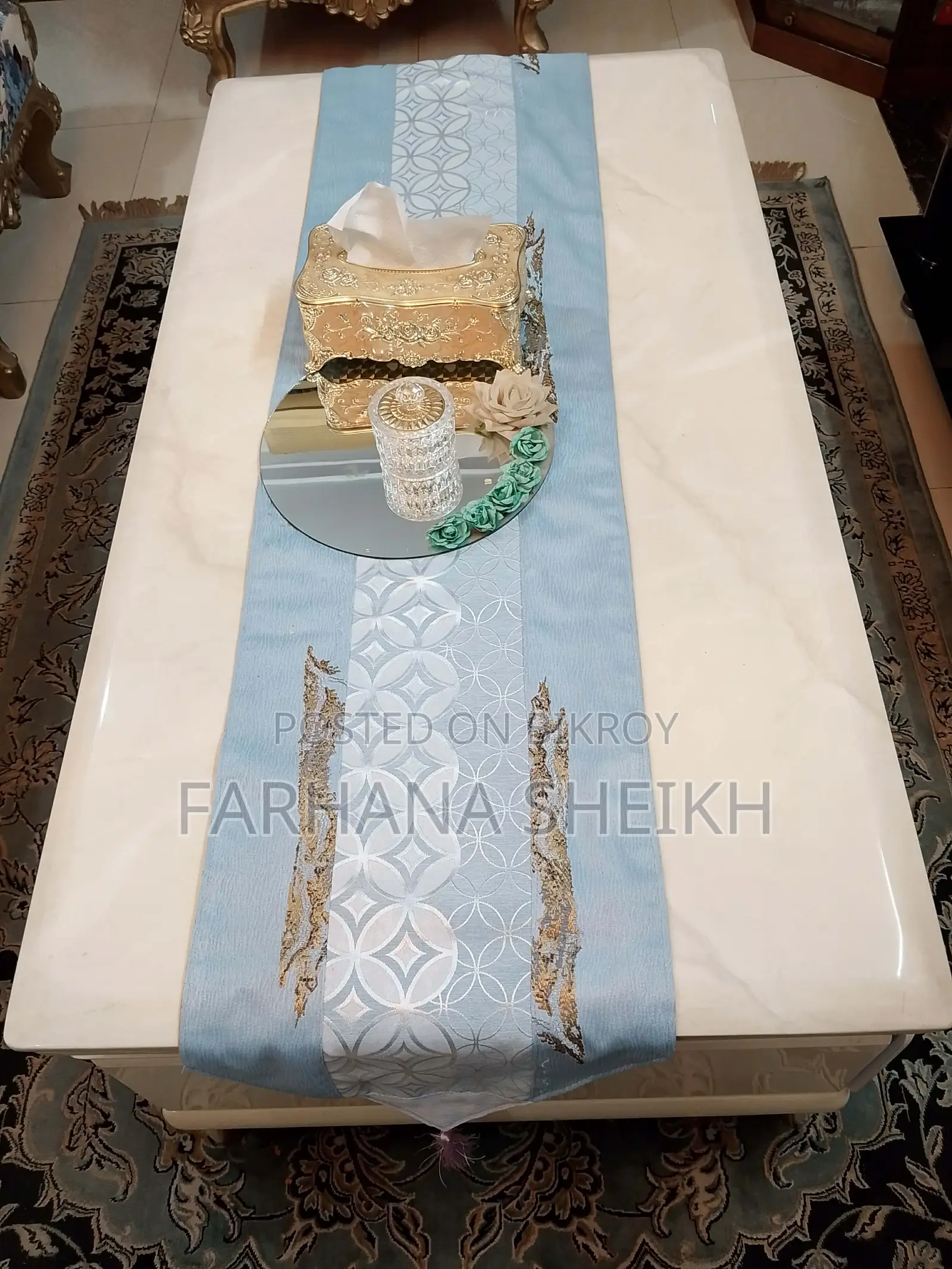 Marble Center Table
