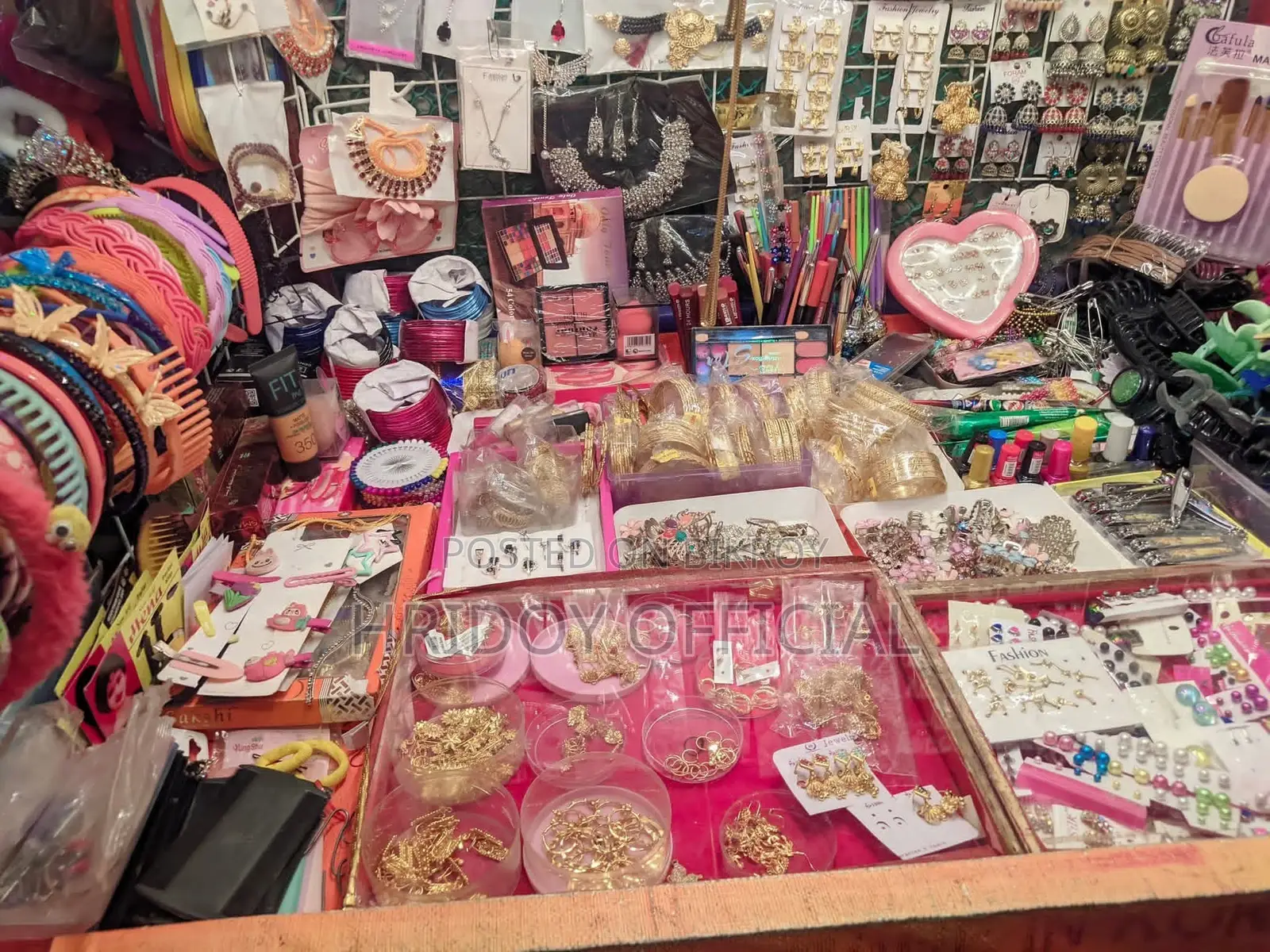 Urgent Sale: Car with Cosmetics Inventory