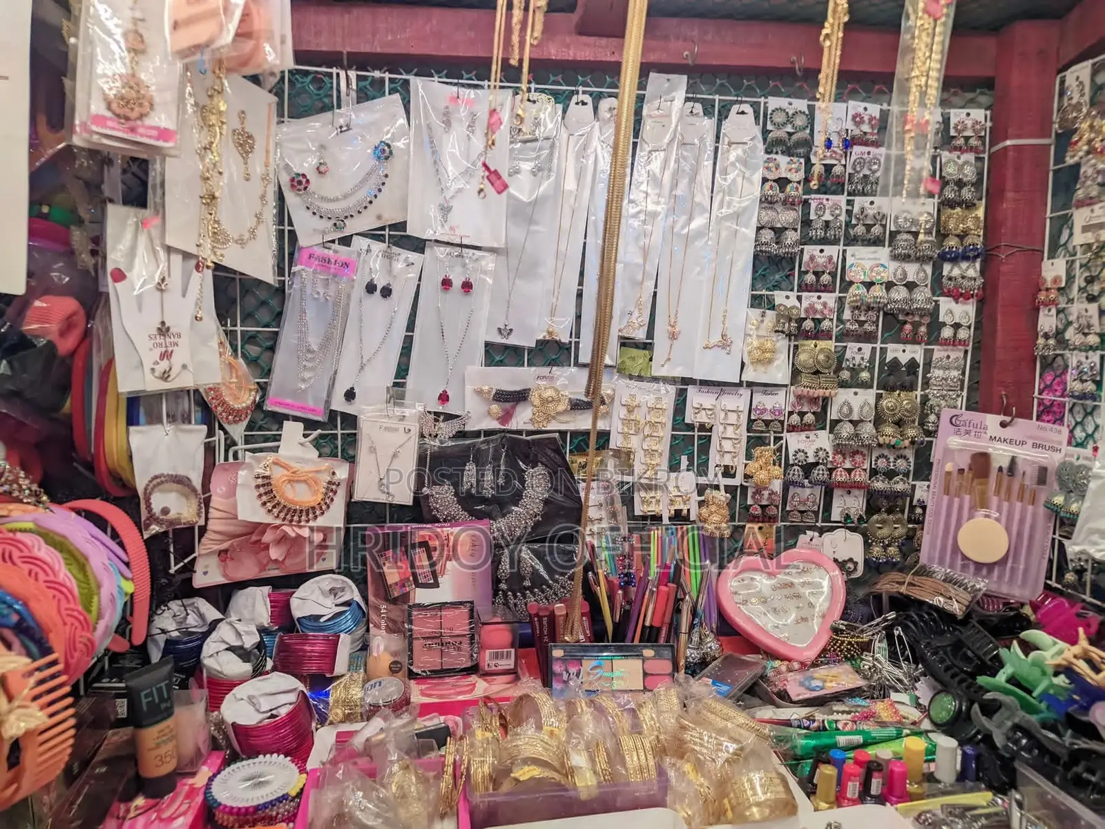 Urgent Sale: Car with Cosmetics Inventory