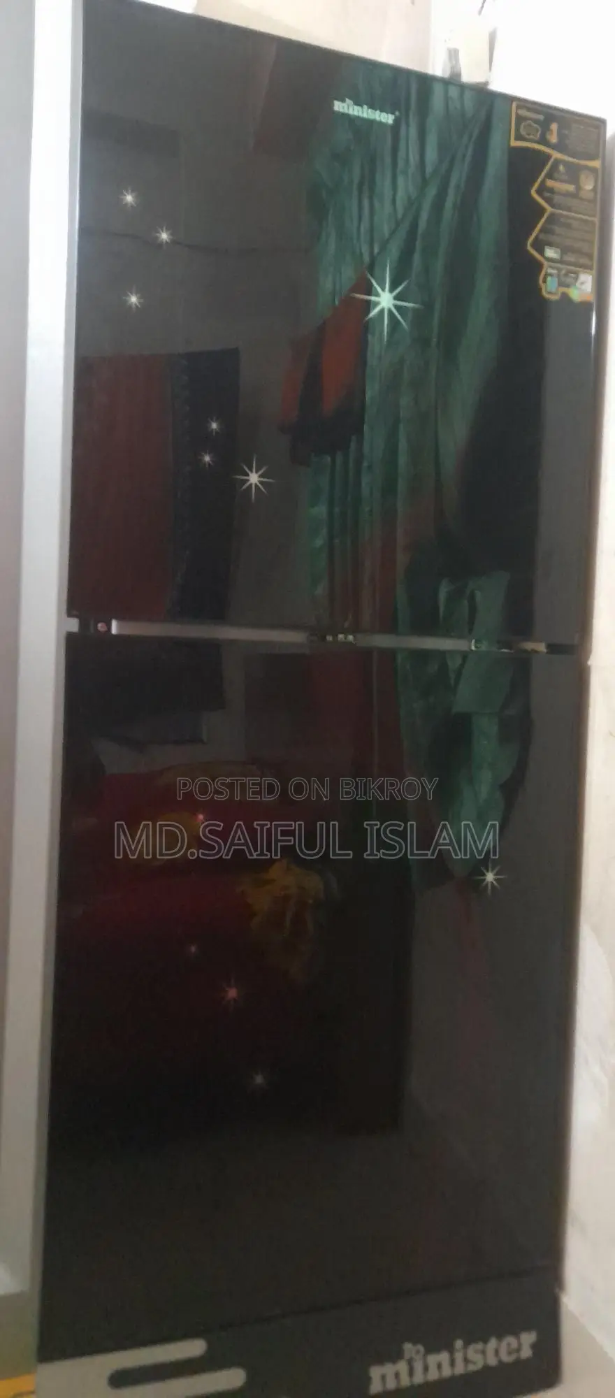 ফ্রিজ নতুনের মতোই আছে,কোন সমস্যা নেই