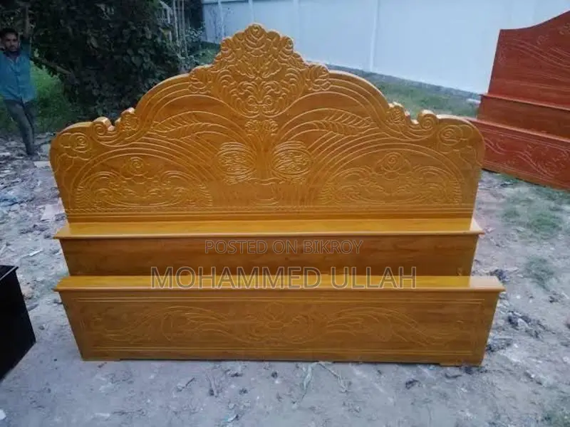 কম মুল্যে সেগুন খাট