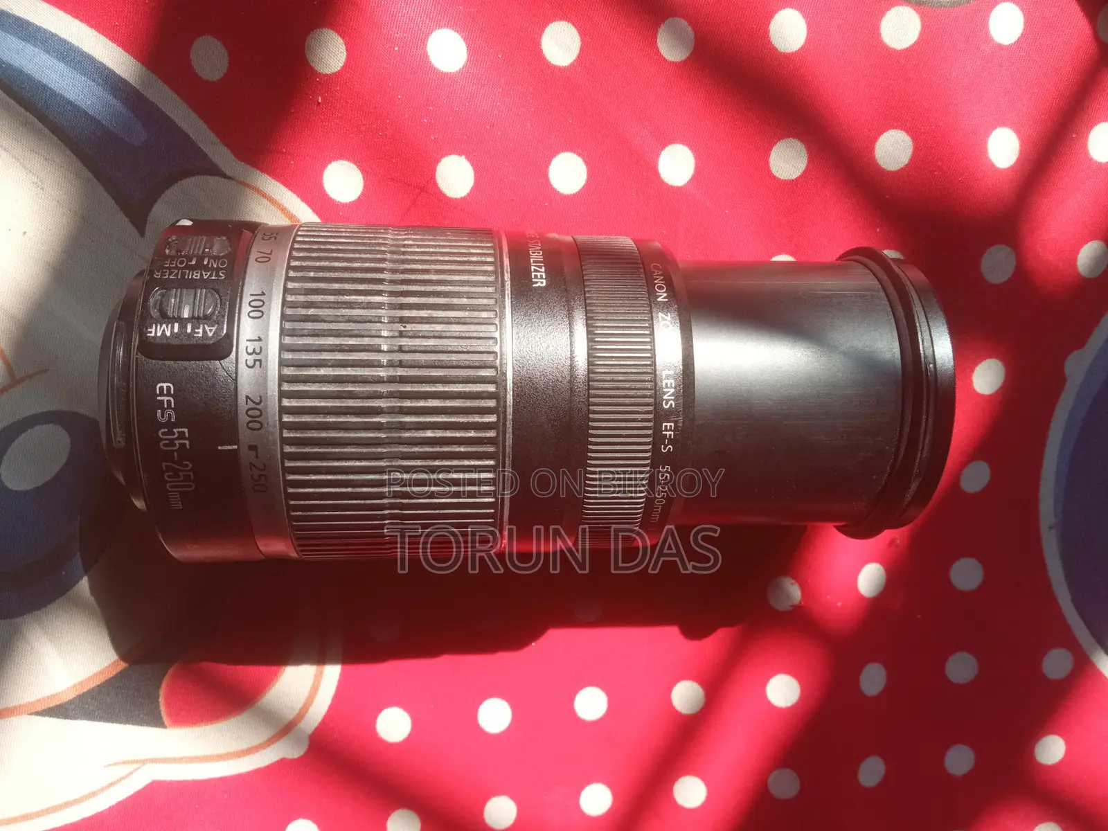 Canon 1300D with 55-250mm Zoom Lens