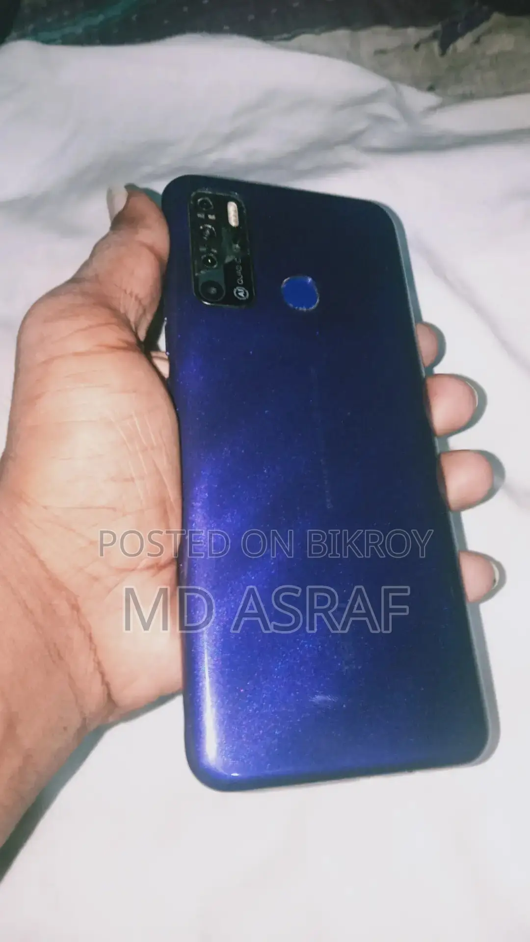 Tecno Pouvoir 4 3/32 6000mh battery (Used)
