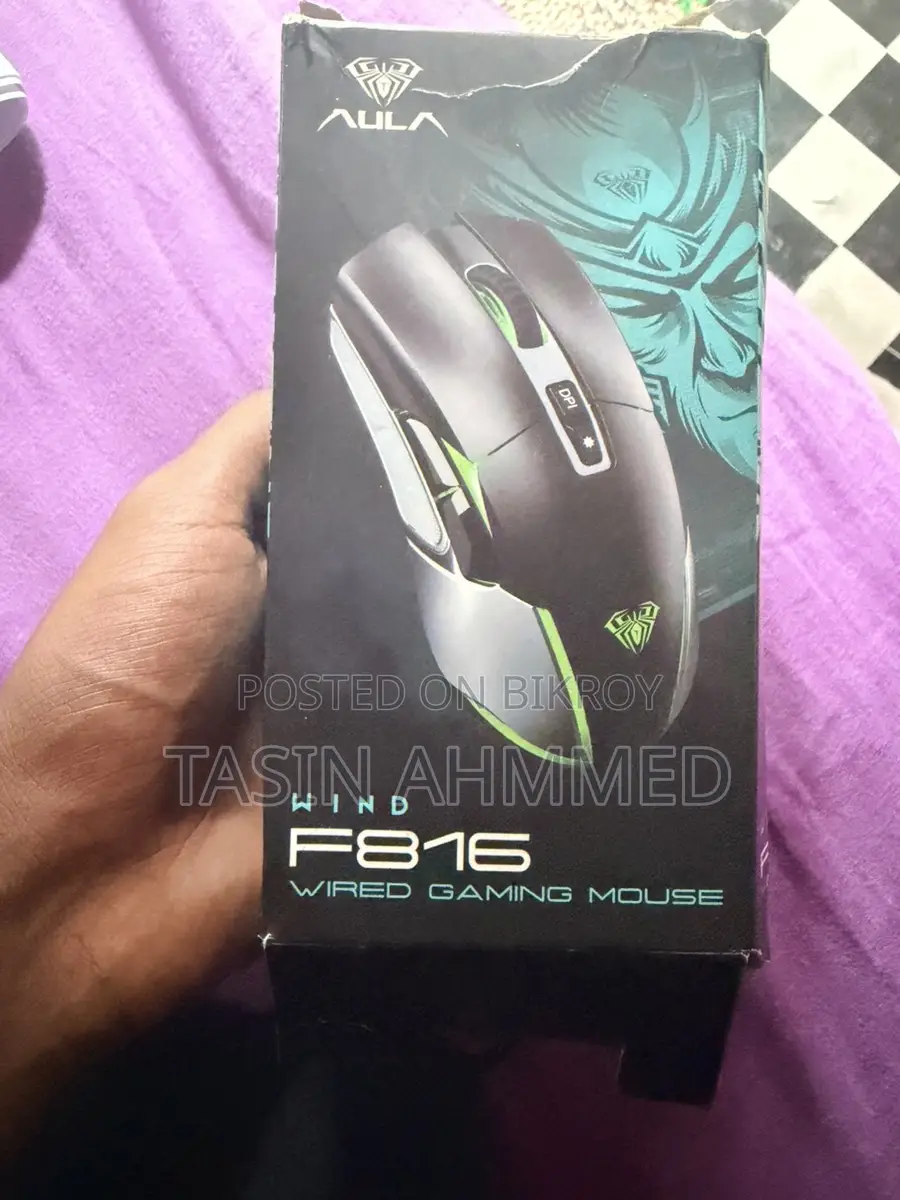 Pc Power Mechanical Gaming Keyboard And Mouse. 1day Used Brand New