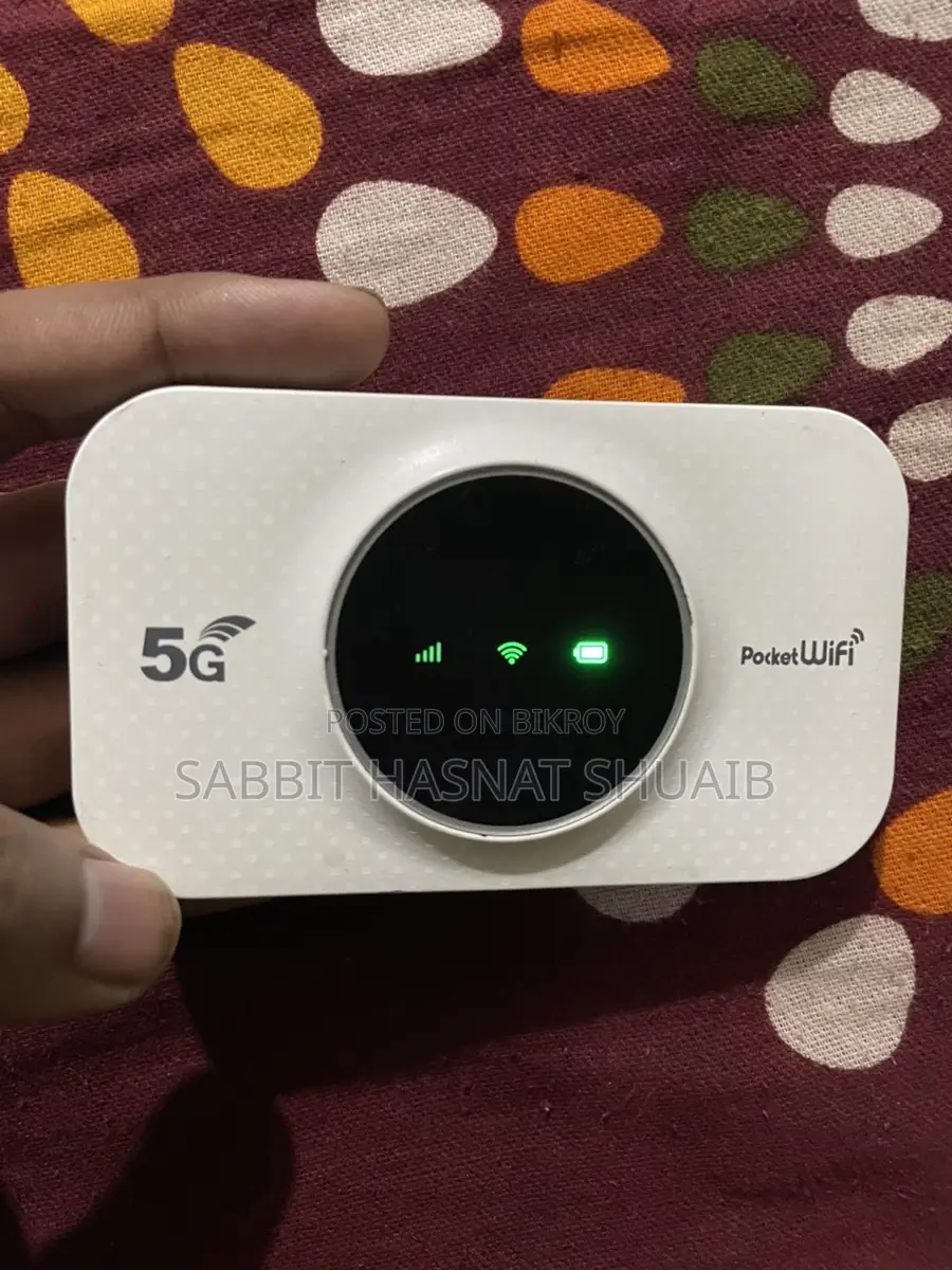 5G Pocket Router 3600 mAH | Wifi Super Fresh Condition