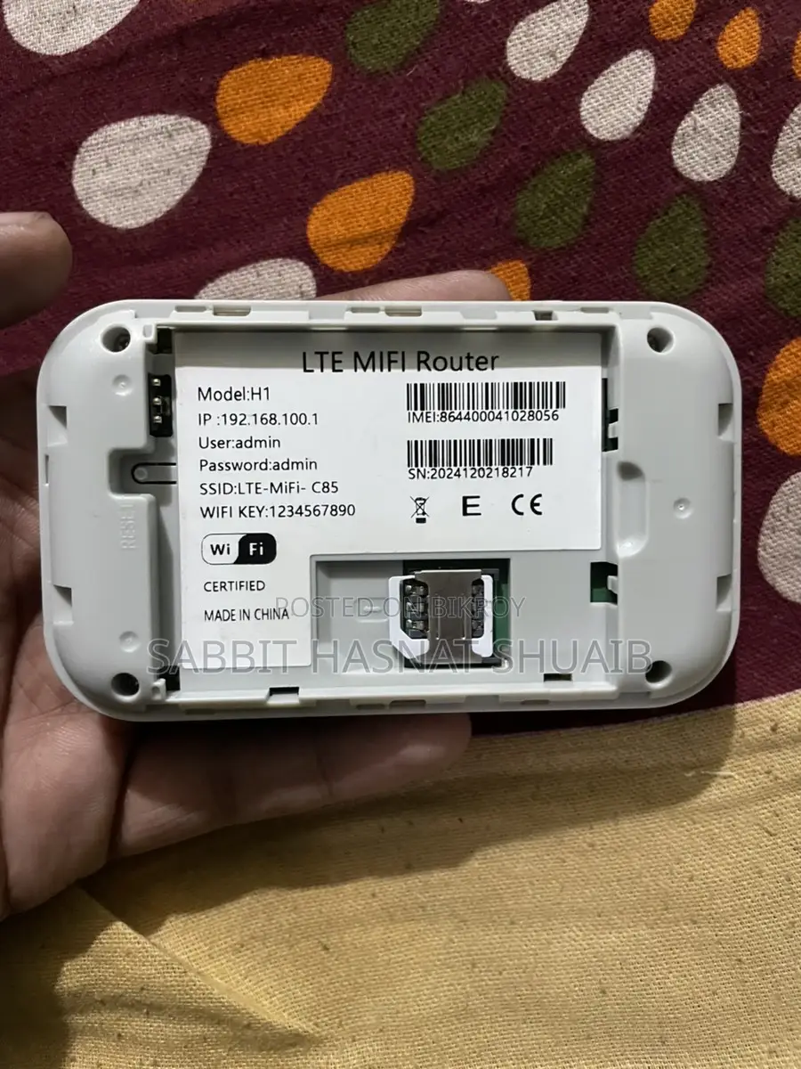 5G Pocket Router 3600 mAH | Wifi Super Fresh Condition