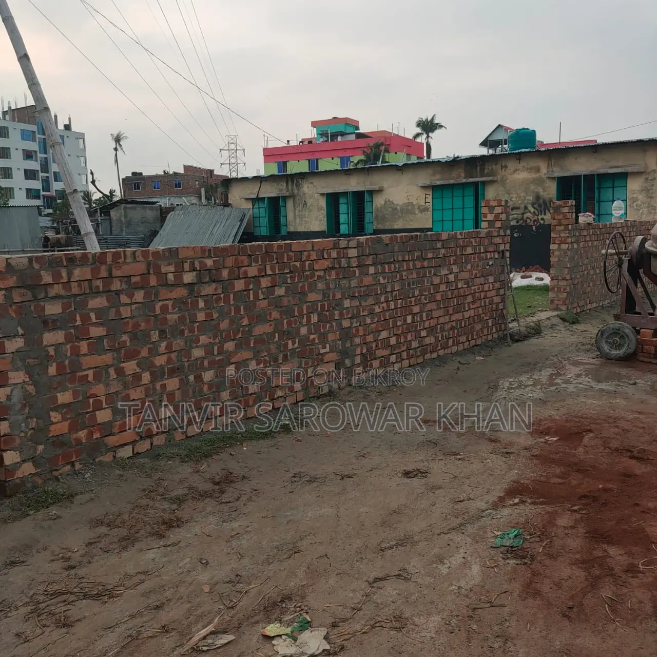 5.73শতক ফ্রেস ও উচু জমি বিক্রয়