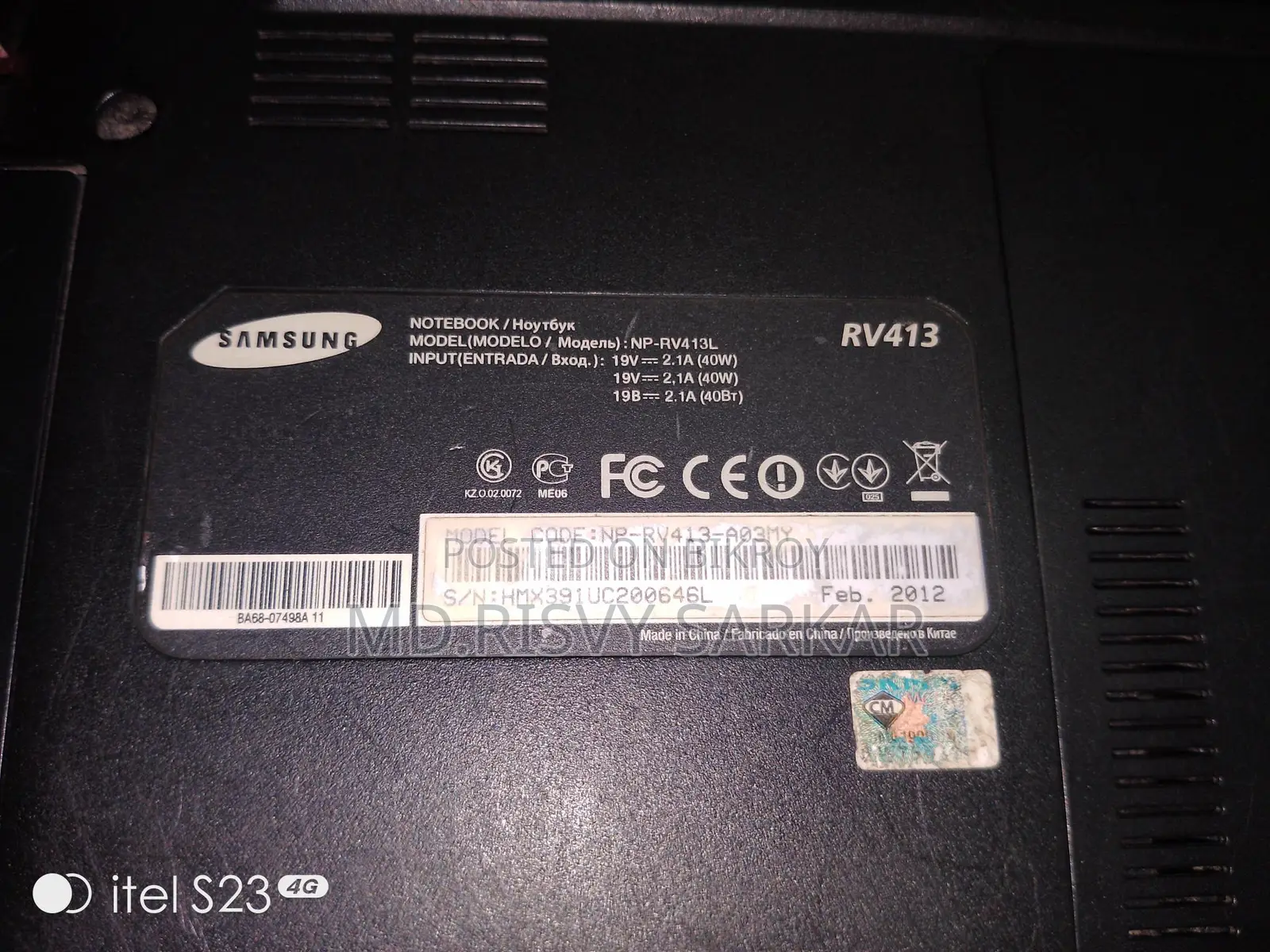 Laptop For Sale