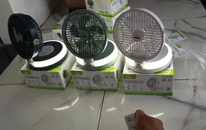 Wall Mount Rechargeable Fan