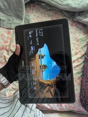 Touch screen display laptop