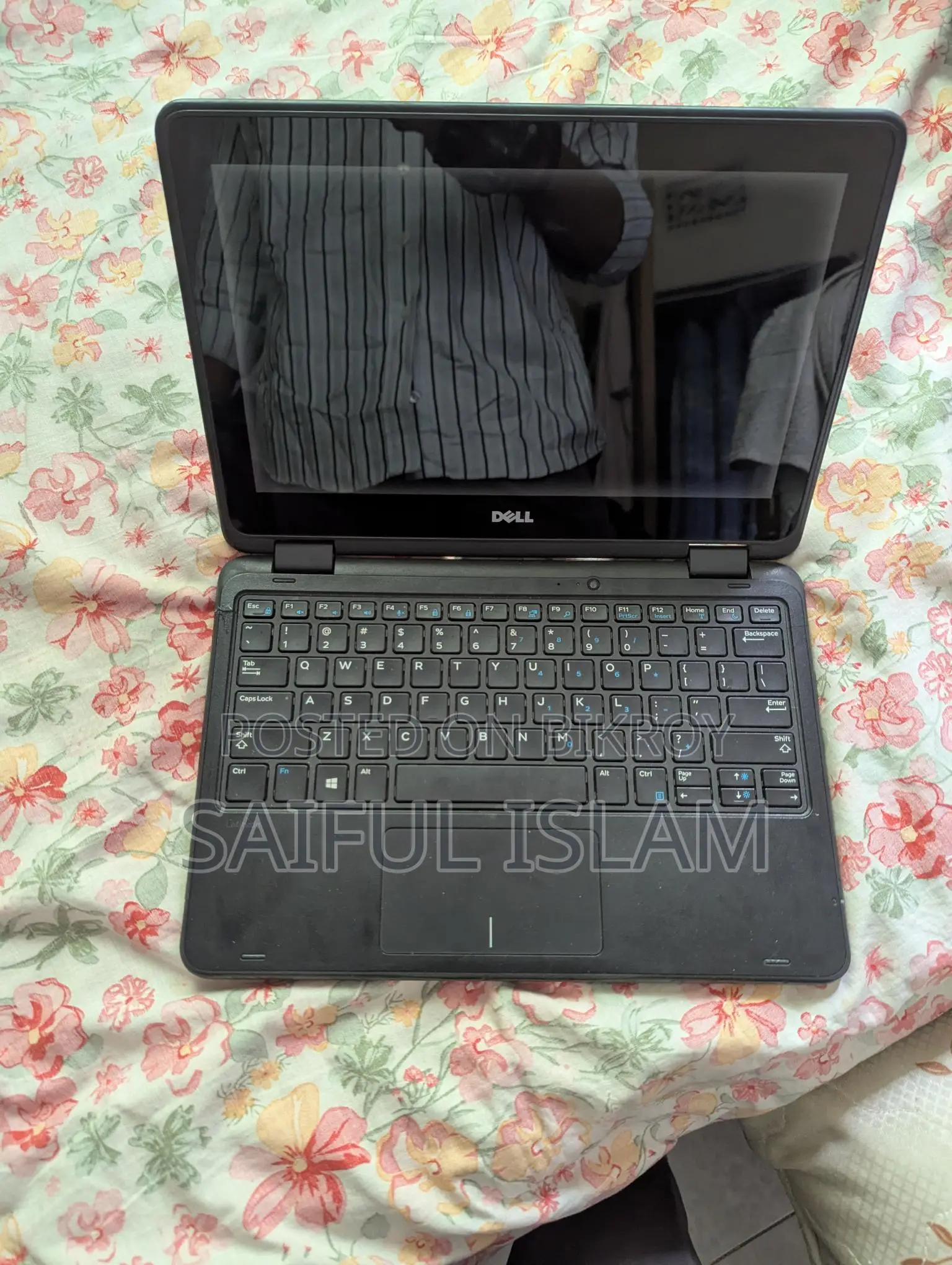 Touch screen display laptop
