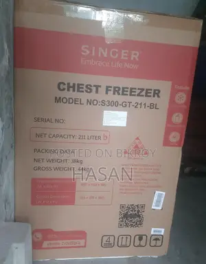 Singer Chest Frrezer 211 Ltr