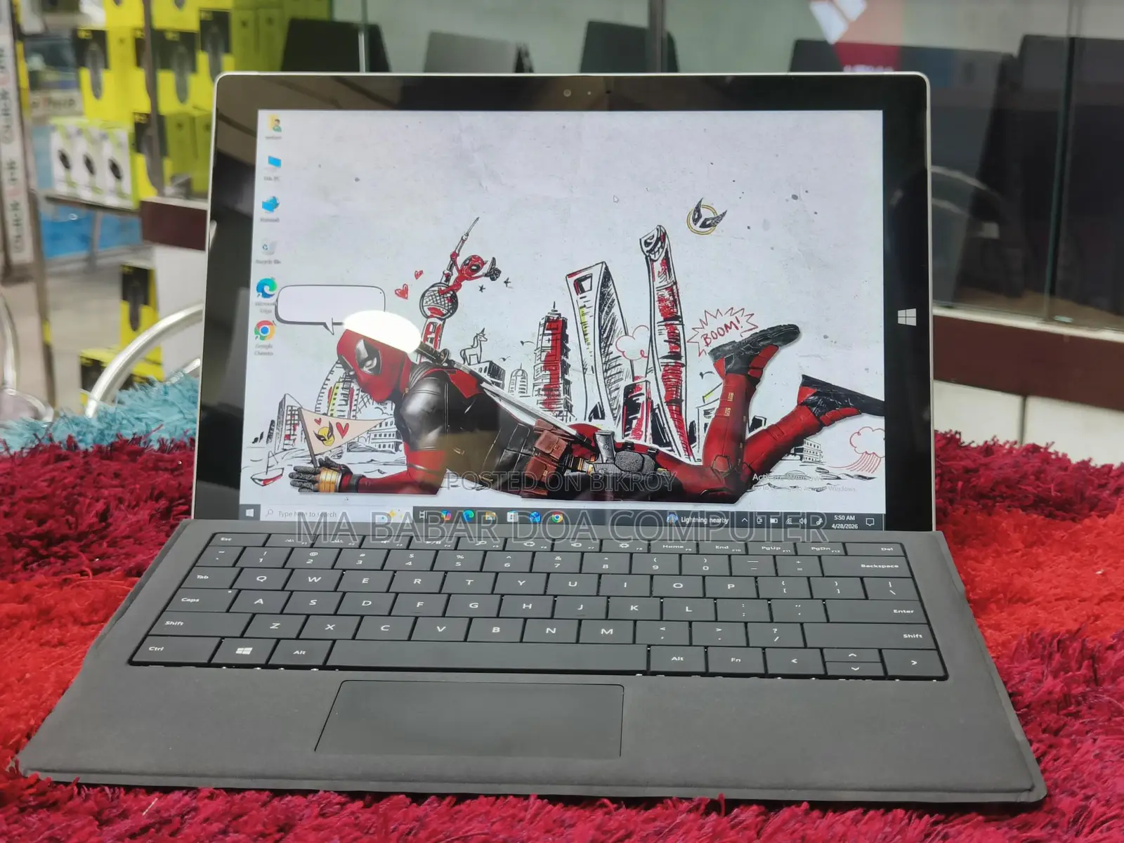 Microsoft Surface Pro i5 4th Gen 8/256GB 13.3” Detachable 2-in-1 Laptop