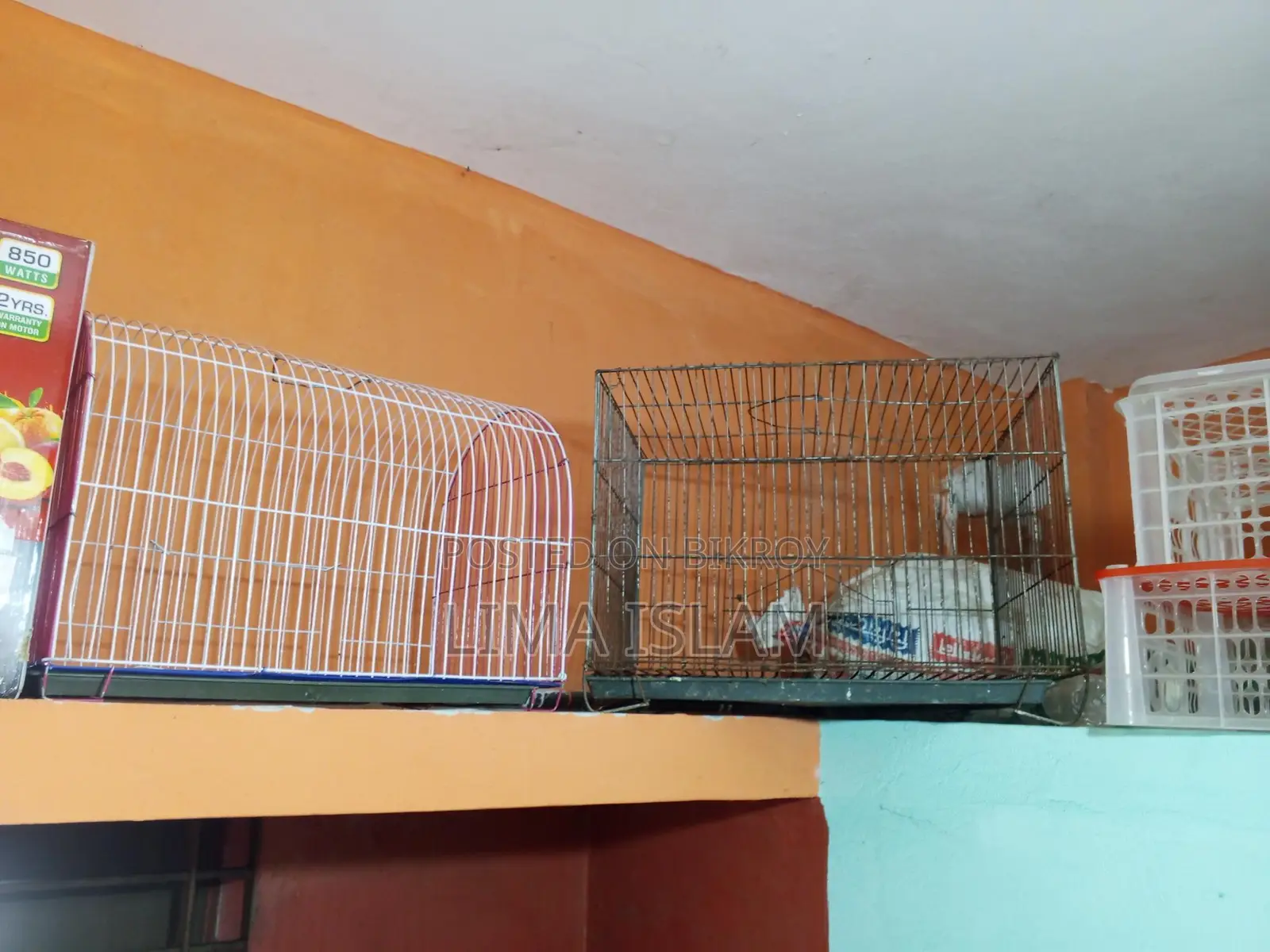 লোহার পাখির খাচা