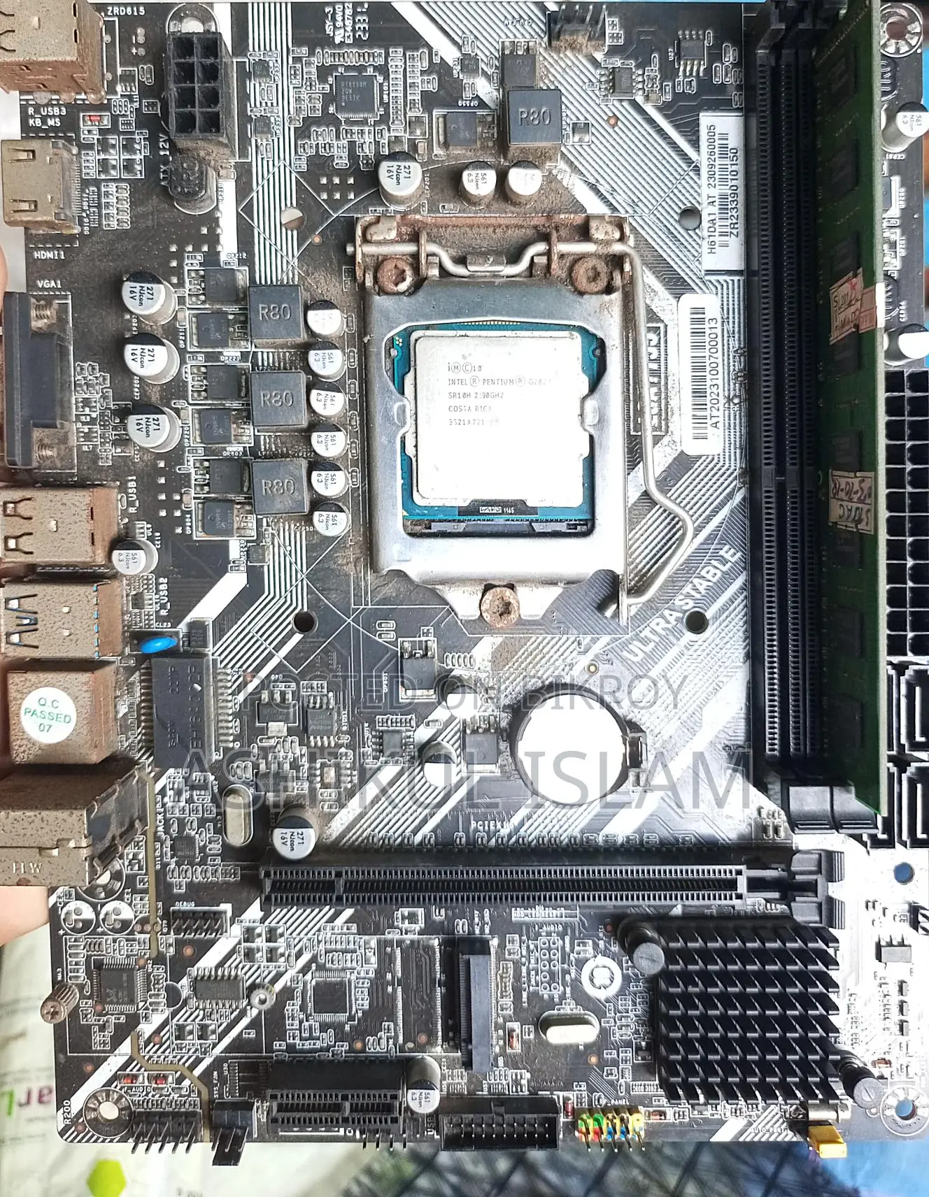 Two H61 Motherboard with processor