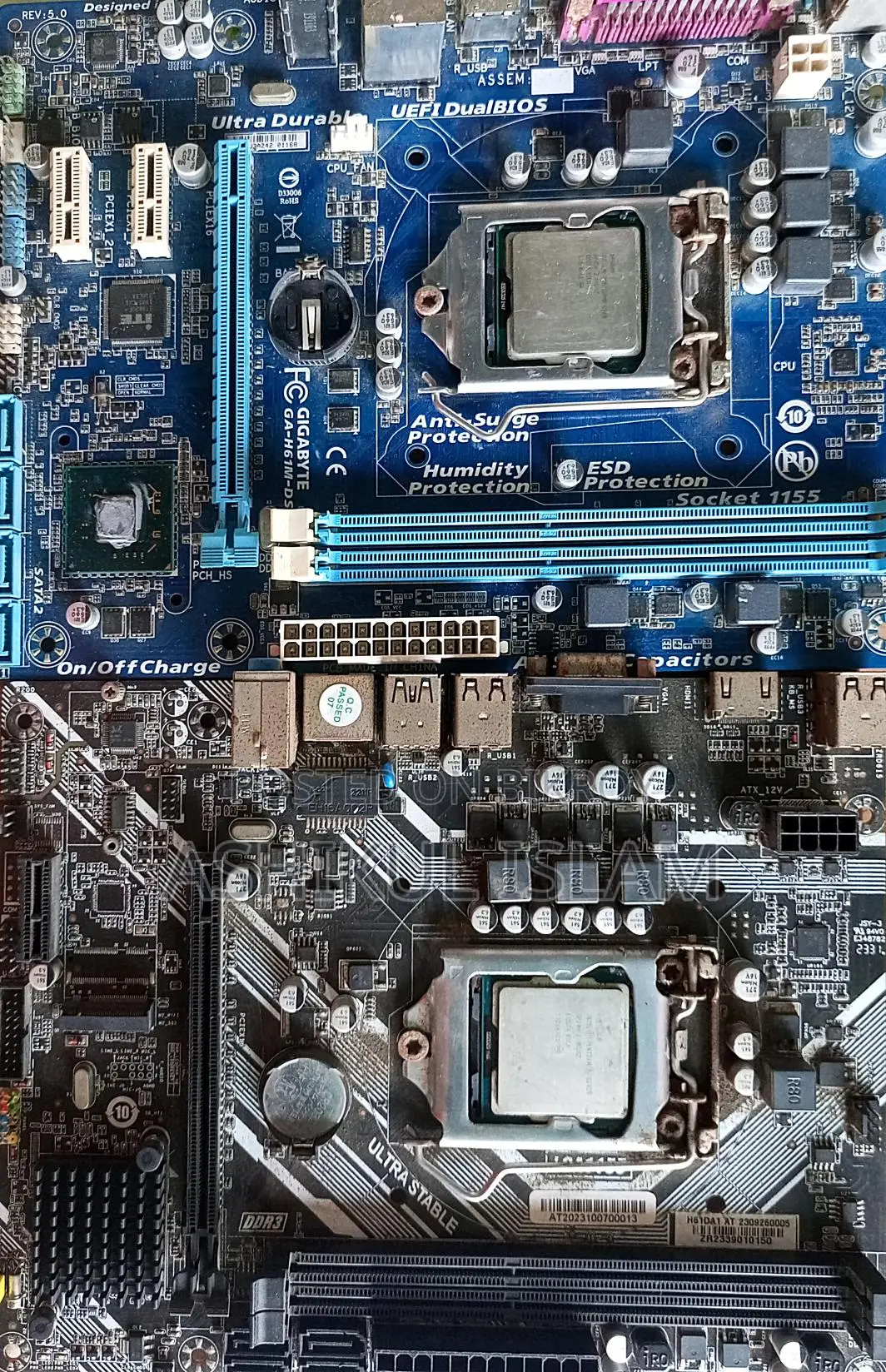 Two H61 Motherboard with processor