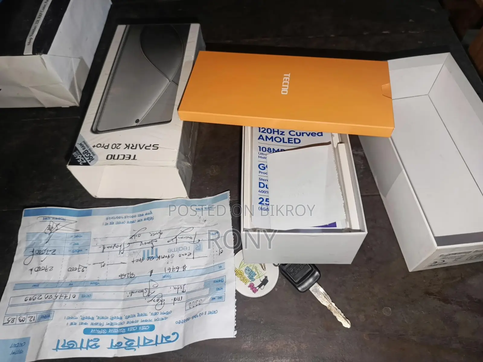 Tecno Spark 20 Pro+ full fresh 8/256 (Used)