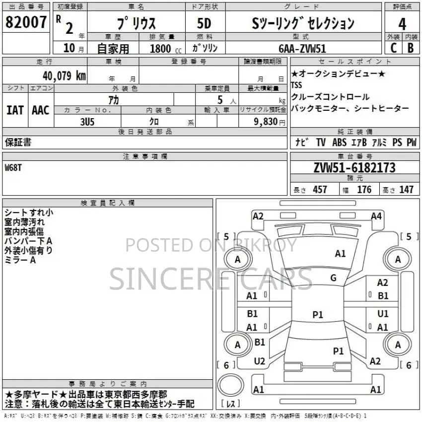 Toyota Prius S. touring. red 2020