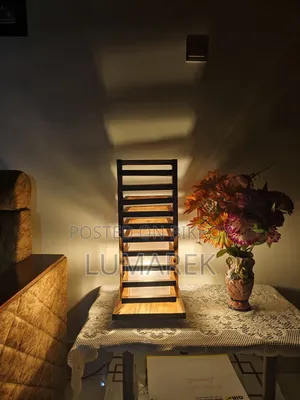 Handmade Wooden Lamp — Decorate Your Home Uniquely
