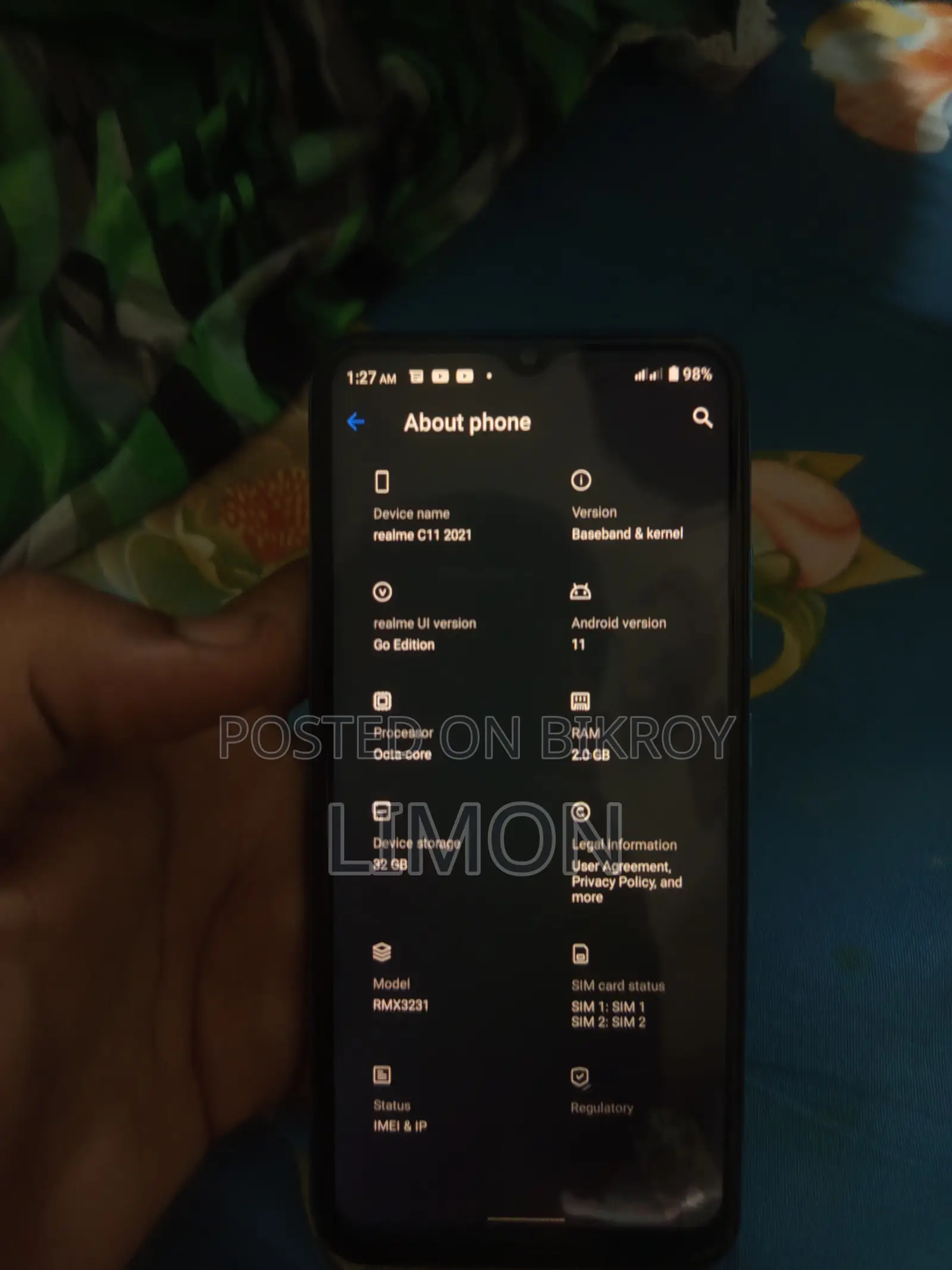 Realme C11 ` (Used)