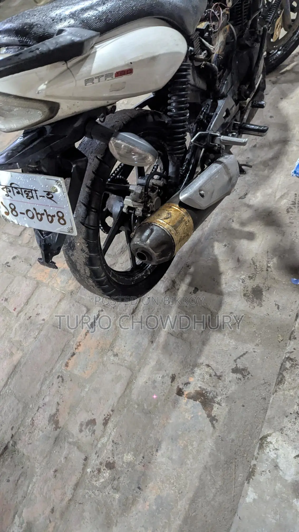 TVS Apache RTR 180 Good 2012