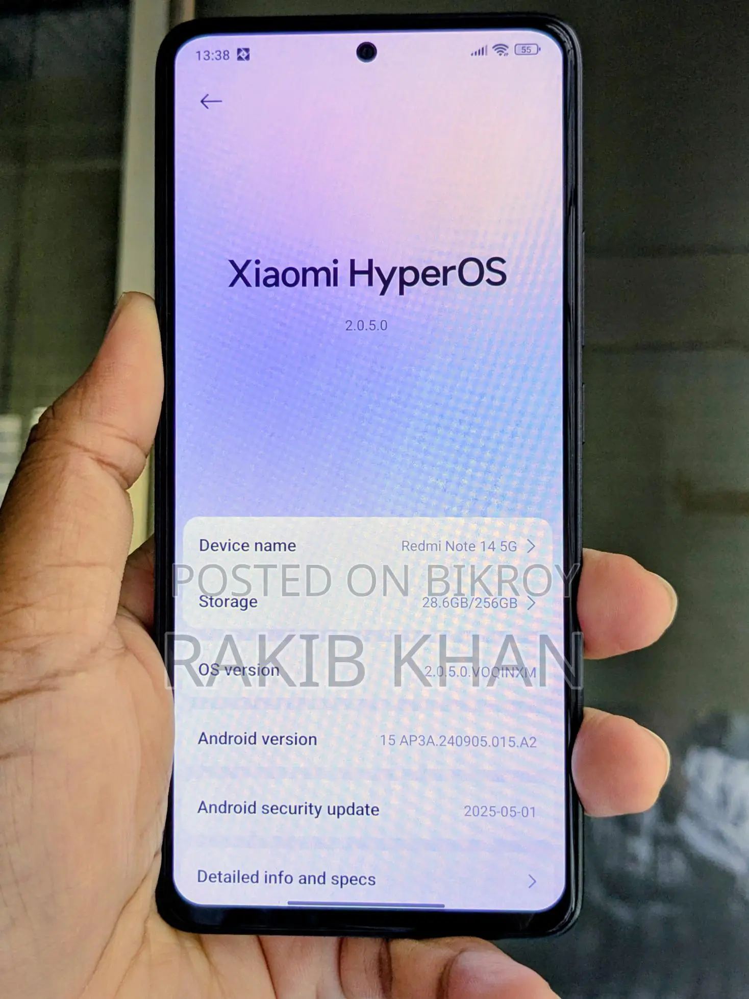 Xiaomi Redmi Note 14 8/256 (Used)