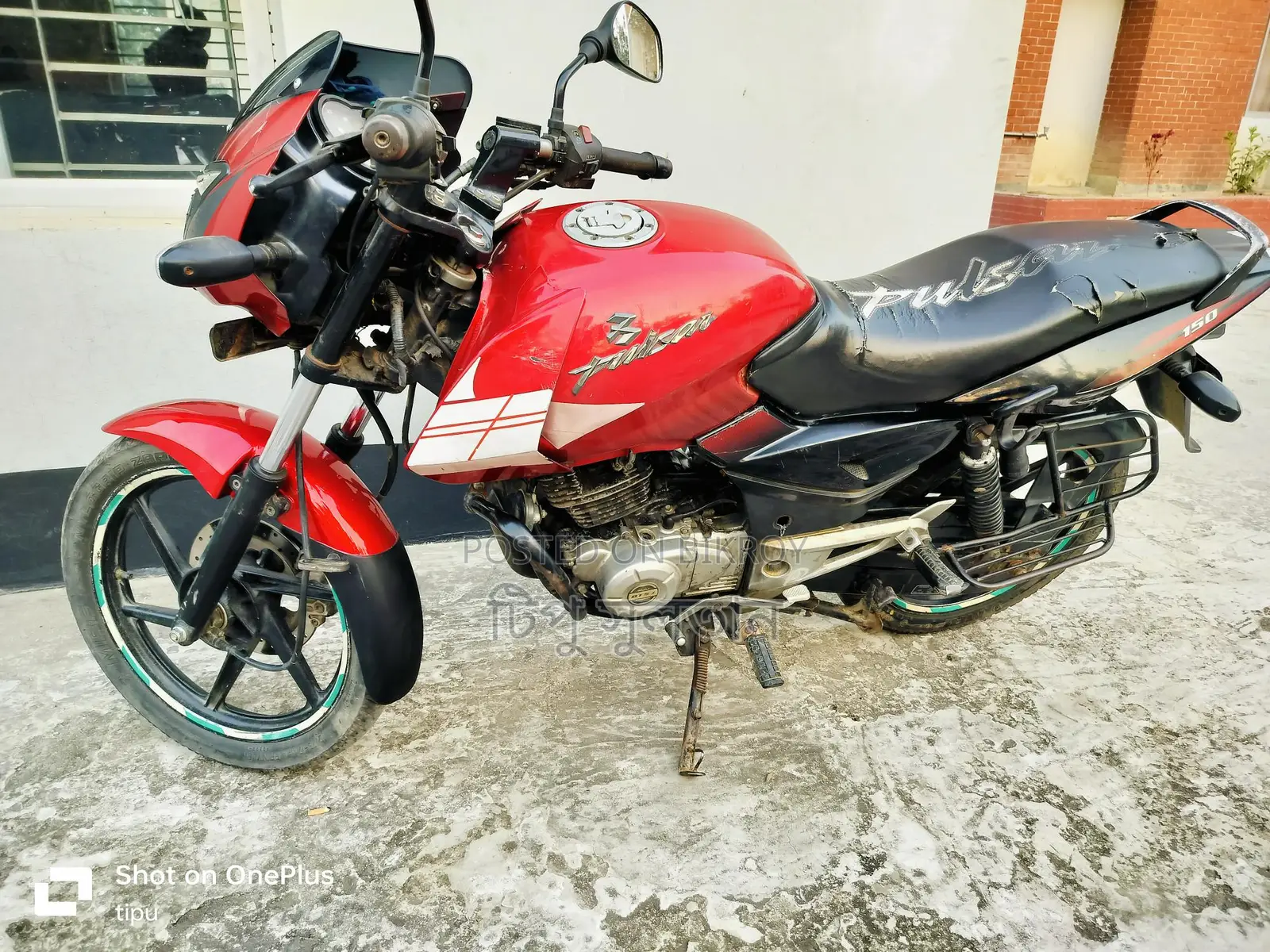 Bajaj Pulsar 150 2016 Red