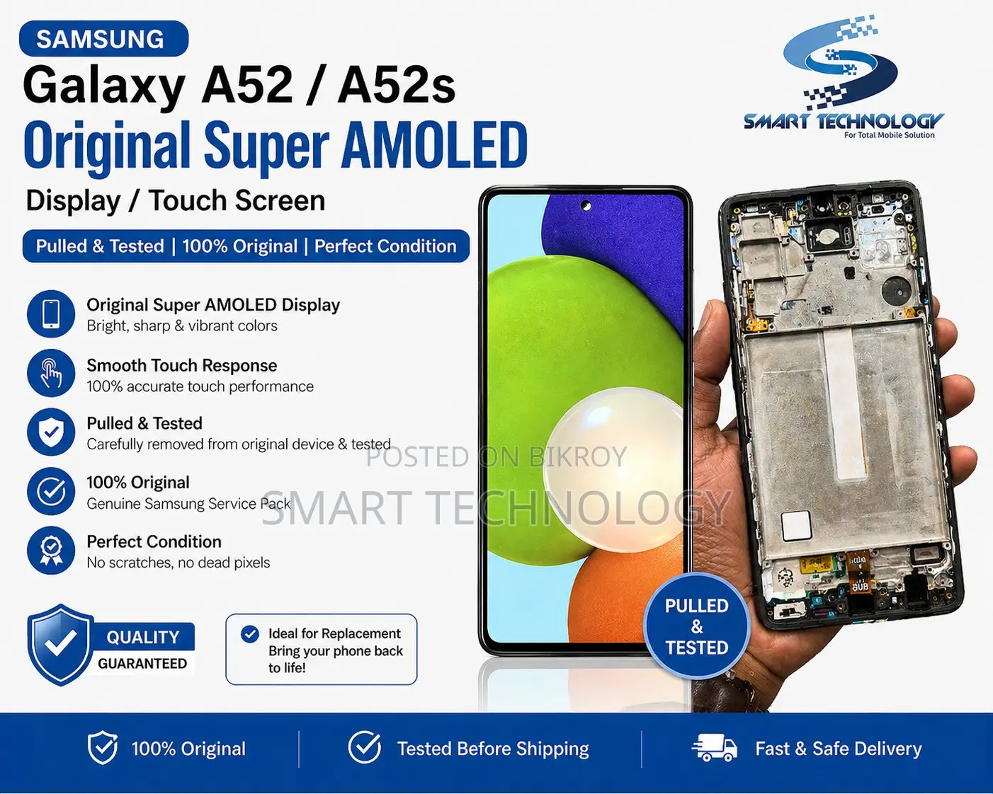 Samsung Galaxy A52/A52s Original Display