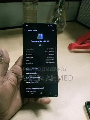Samsung Galaxy Note 20 5G - 8/128 GB (Used)