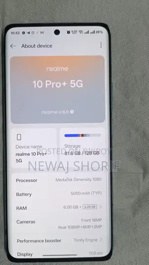 Realme 10 Pro Plus (Used)