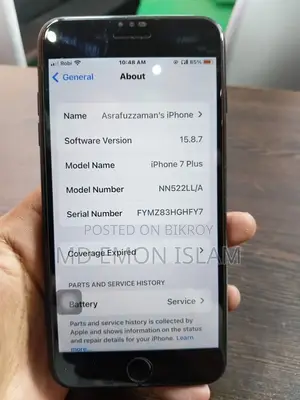 Apple iPhone 7 Plus 128 GB (Used)