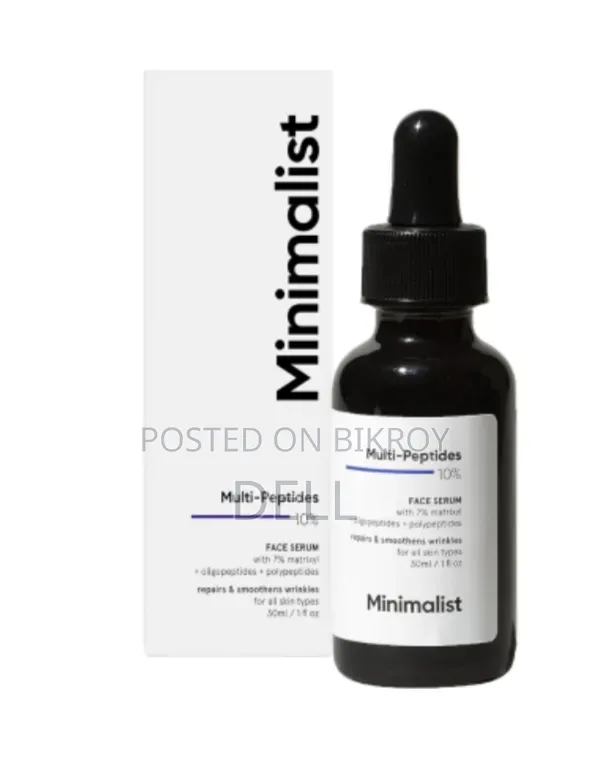 Minimalist Multi-Peptides 10 Percent Face Serum 30 Ml