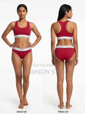 Premium Quality 2-piece Sports Bra And Panty Set