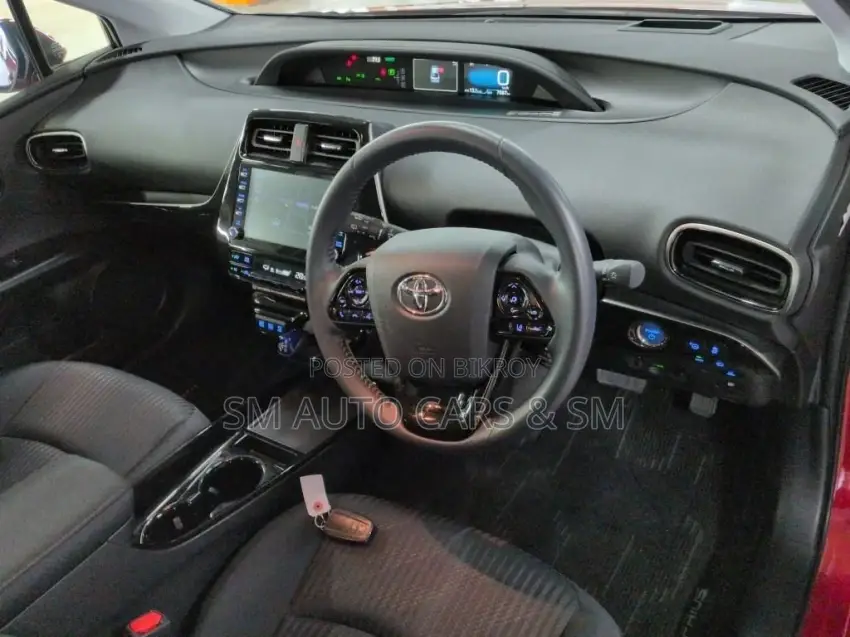 Toyota Prius A Red 4 Camera 2021