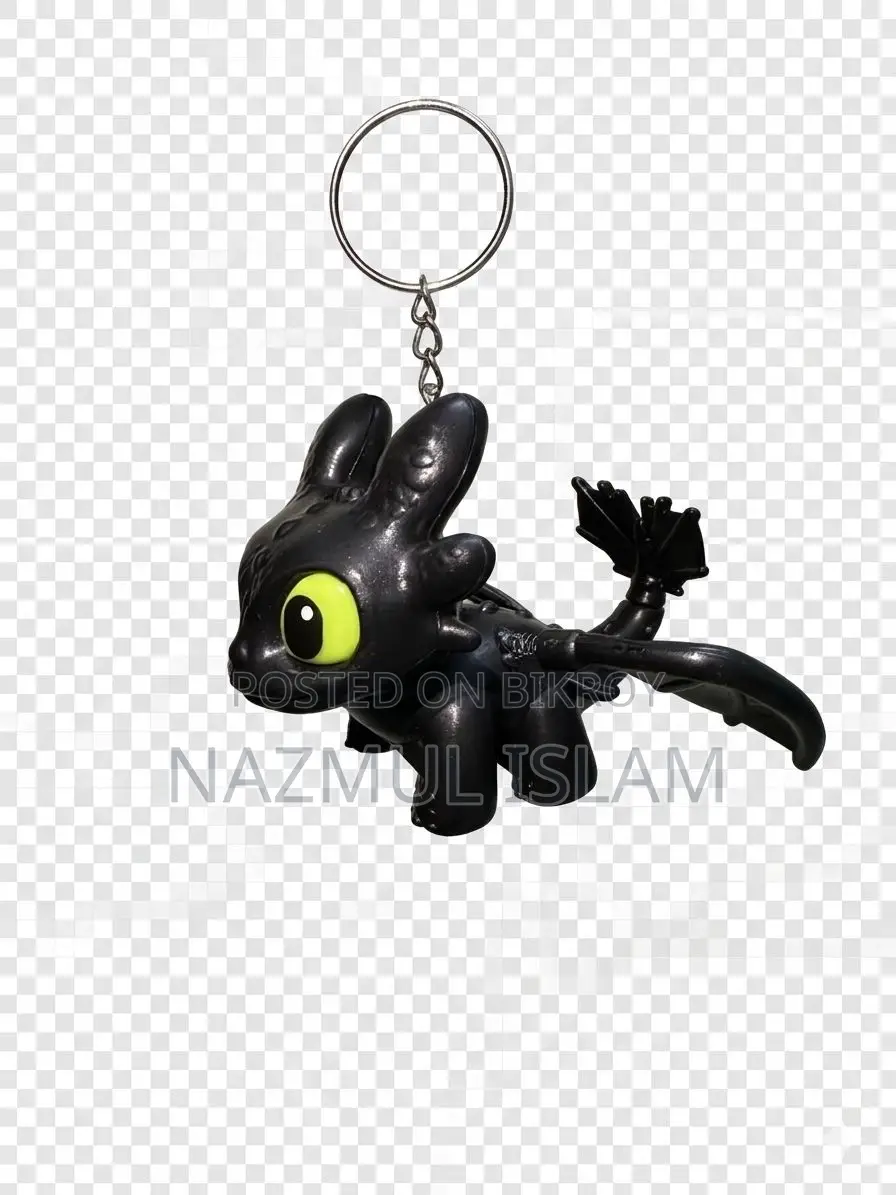 Toothless Dragon Keyring