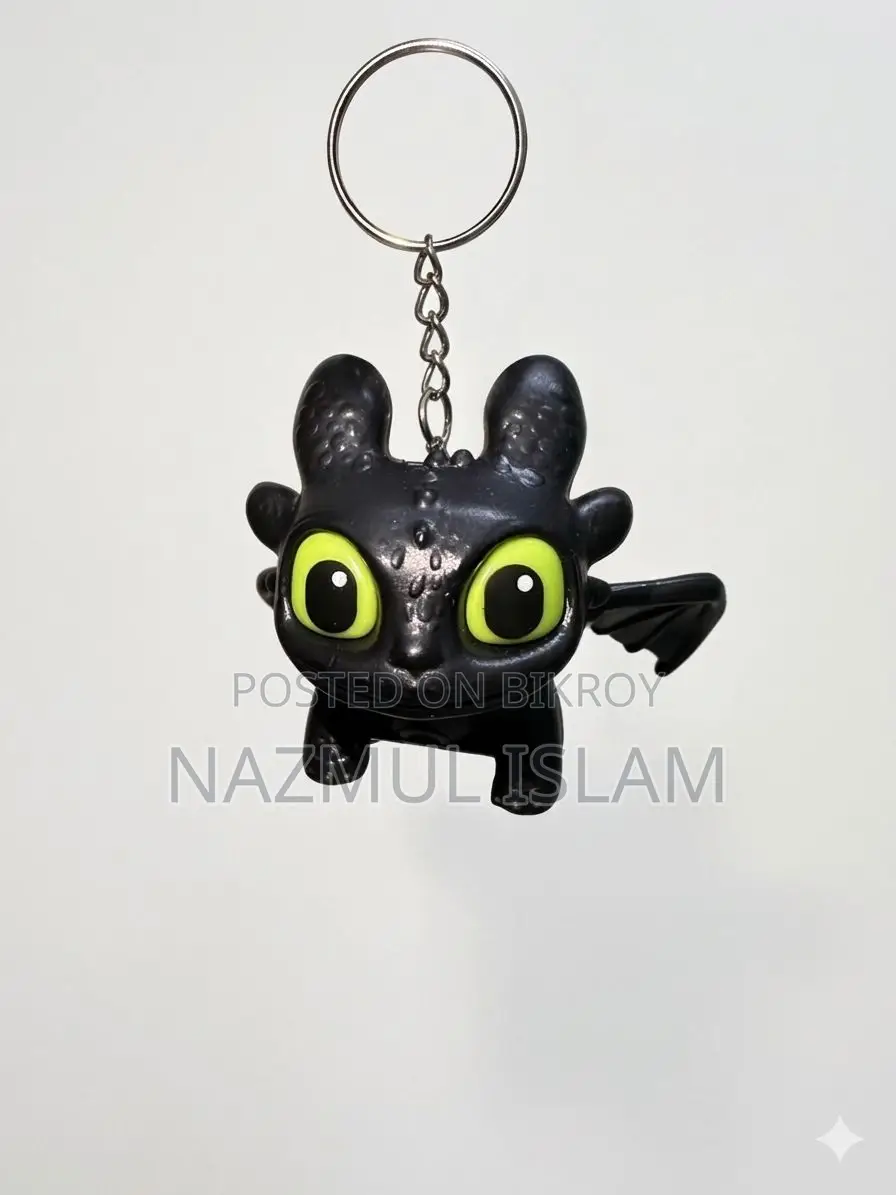 Toothless Dragon Keyring