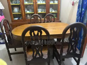 Dining table and chair