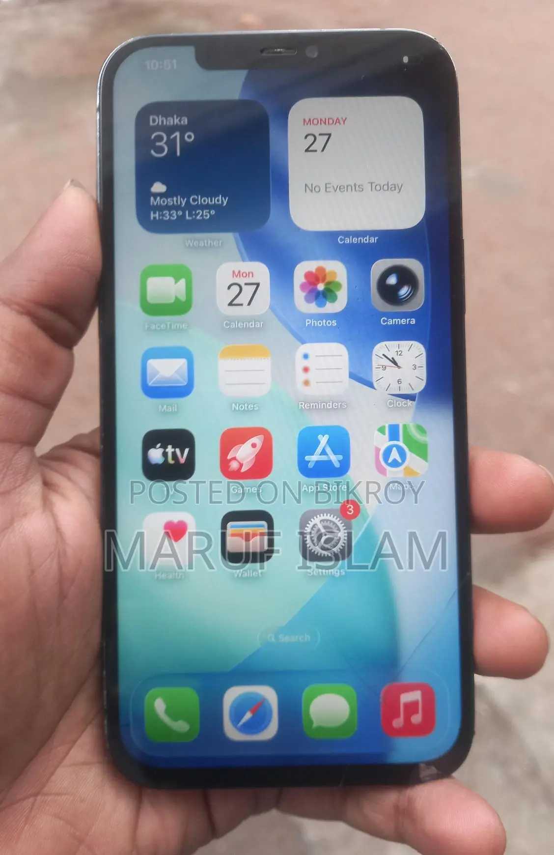 Apple iPhone 12 Pro Max 256 GB Storage (Used)