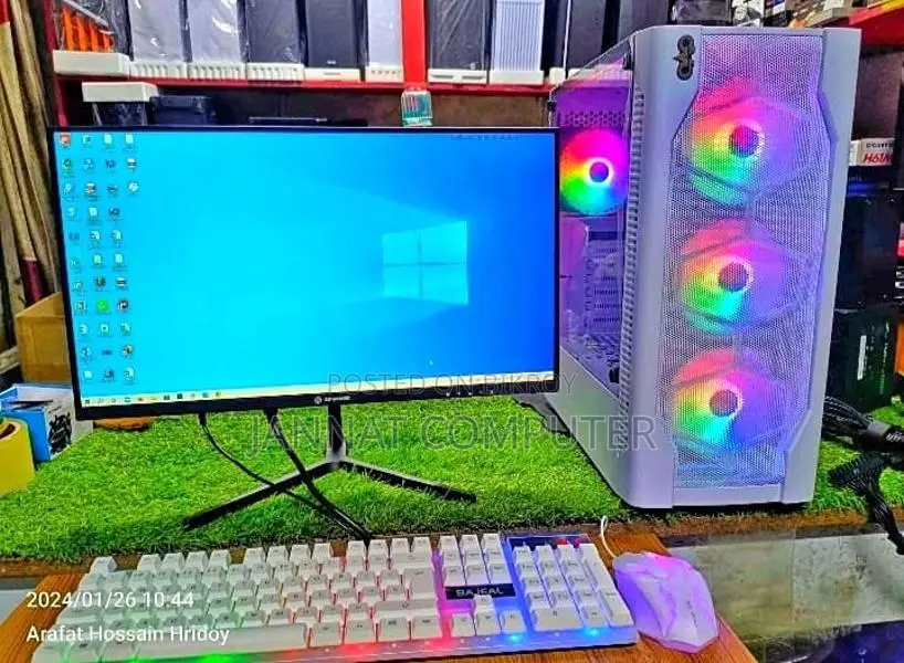 New 10th Gen Core I5 + HDD 1TB + SSD 128GB + RAM 8GB + Dell 22" LED