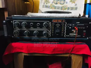 Amplifier + 12 Inch + 6 Inch Speaker 5Core Brand + Magnet Tweeter Both