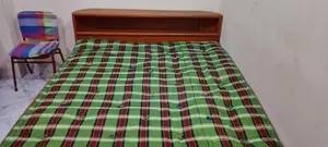 Solid Wood Double Bed – Eid Offer at Half Price!