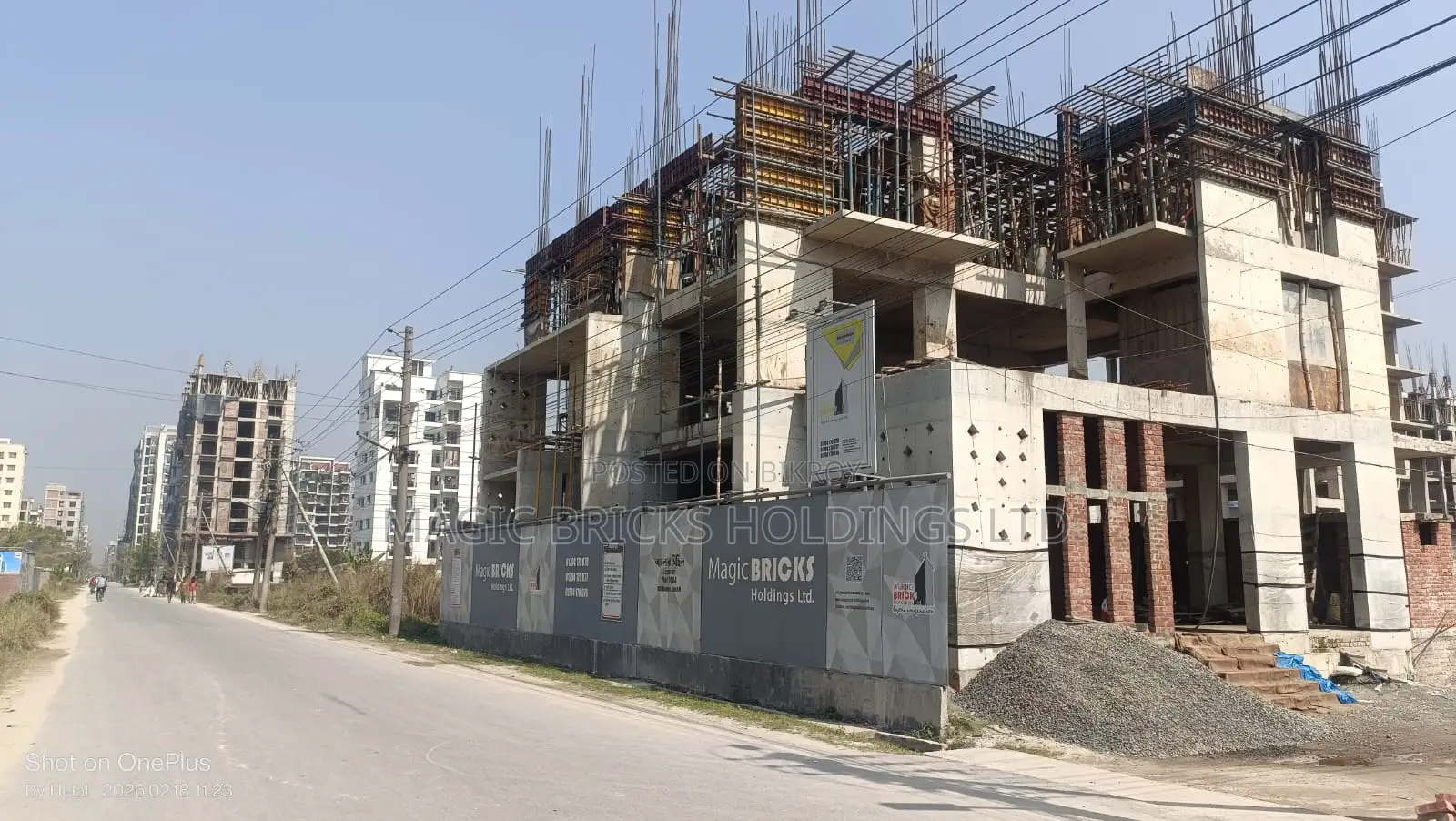 South West Corner Plot (Ongoing) Flat Sale At Block M Basundhara