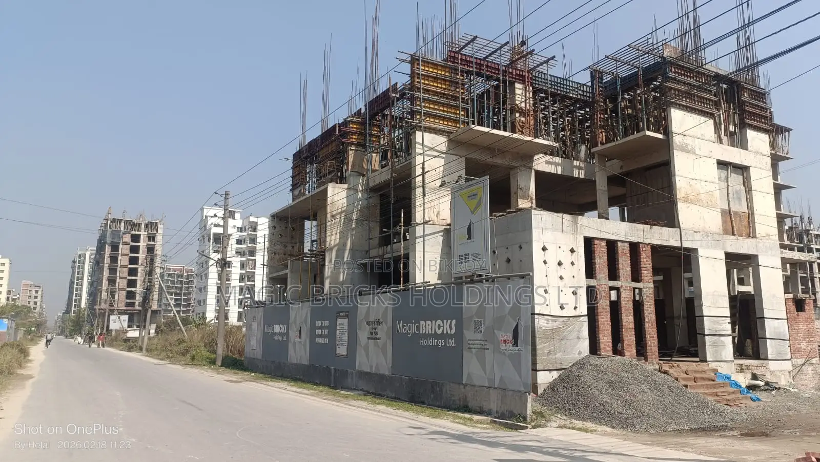 South West Corner Plot (Ongoing) Flat Sale At Block M Basundhara