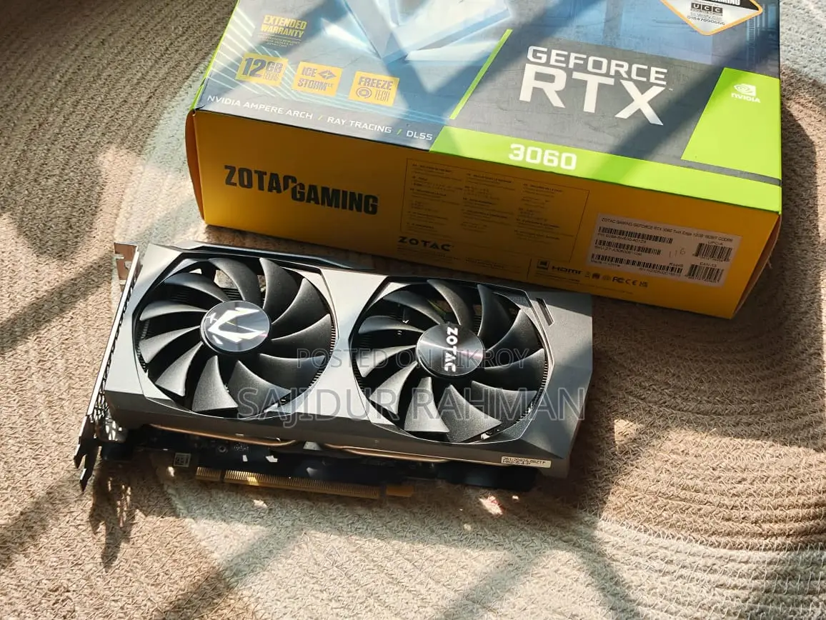 Zotac Nvidia Rtx 3060 12gb