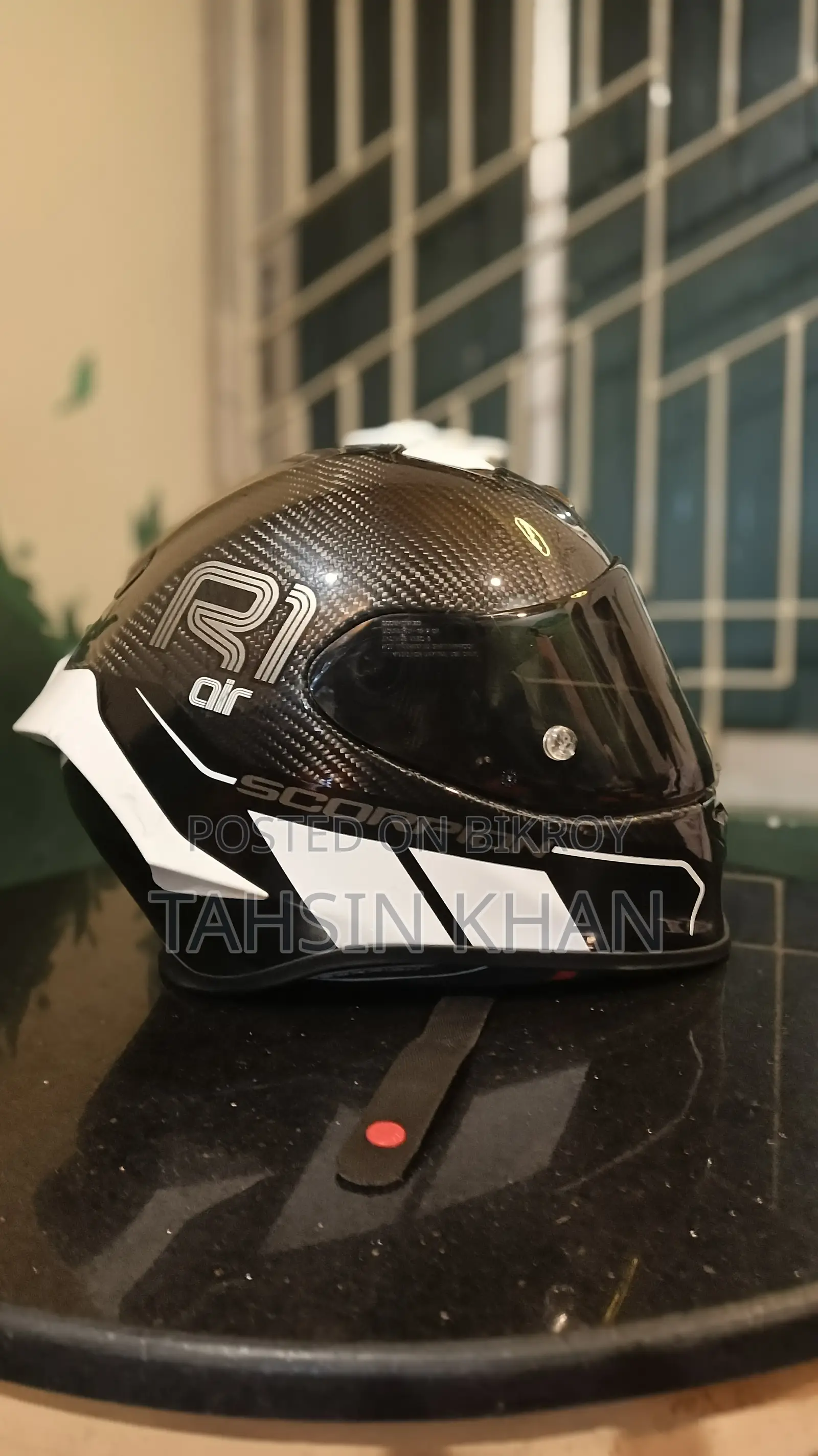 Scorpion Exo R1 Air Carbon & Communicator: Lexin Gtx