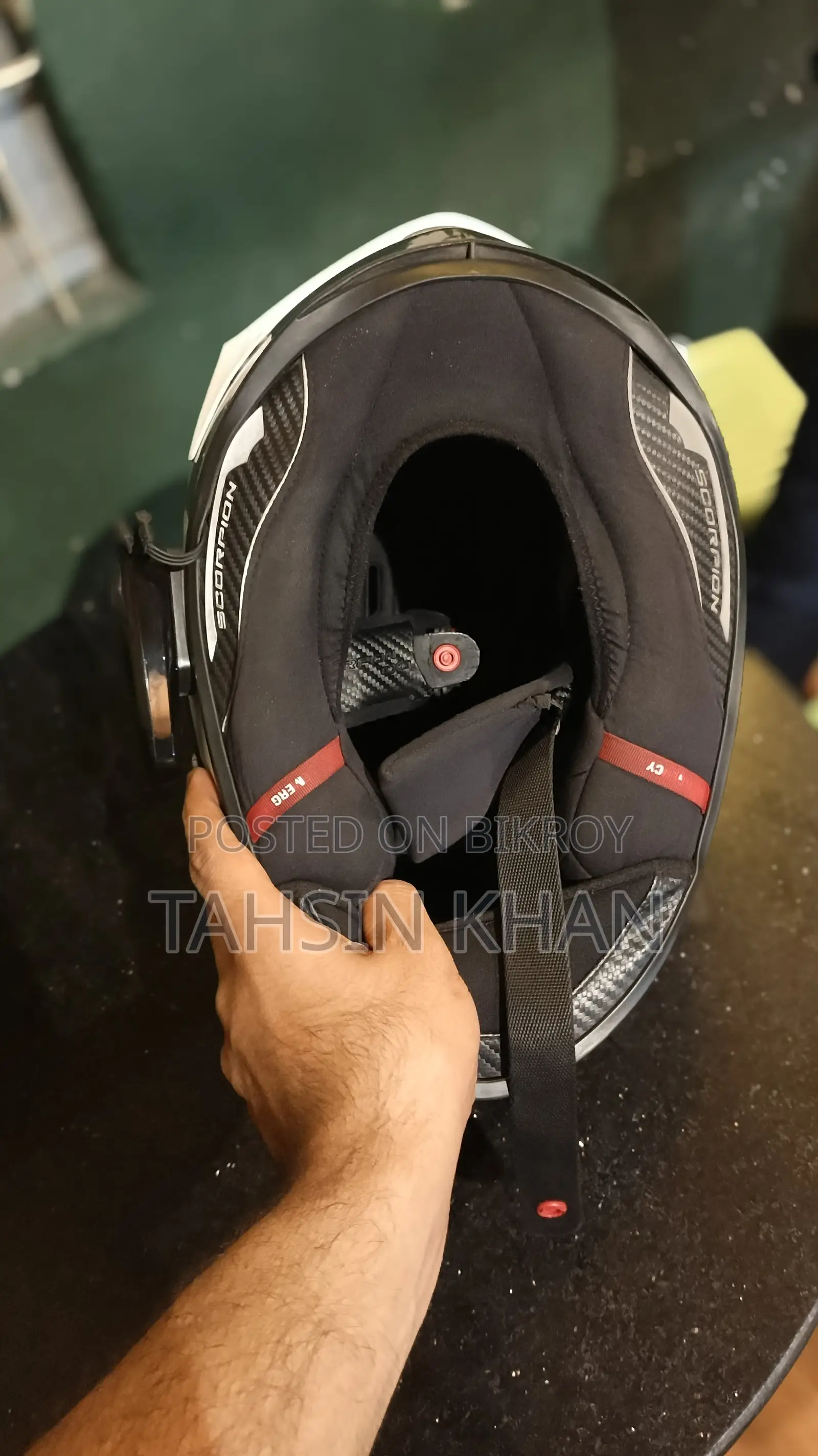 Scorpion Exo R1 Air Carbon & Communicator: Lexin Gtx