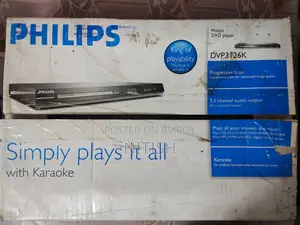 Philips DVD Player With Karaoke